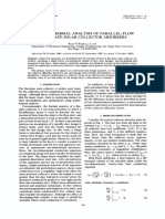 General Thermal Analysis of Parallel-Flow Flat-Plate Solar Collector Absorbers