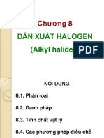 Bai Giang CH3220 Chương 8 Dan Xuat Halogen PDF