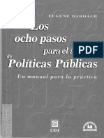 Los Ocho Pasos para El Análisis de Políticas Públicas - Eugene Bardach