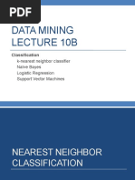 Data Mining Lecture 10B: Classification