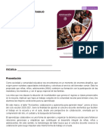 CUADERNILLO DE TRABAJO TALLER HORIZONTES. Colaboración y Autonomía para Aprender Mejor