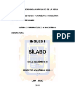 Ingles 1 Silabo