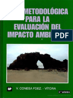 Guia Metodologica Evaluacion Impacto Ambiental 4ed Conesa 2010 PDF