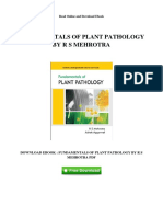 Fundamentals of Plant Pathology-By-R-S-Mehrotra