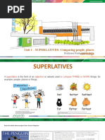 Unit 1 - SUPERLATIVES: Comparing People, Places and Things: Professor Paola Alzate Ortiz