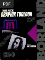 Turbo Pascal Graphix Toolbox Version 4.0 1987 PDF