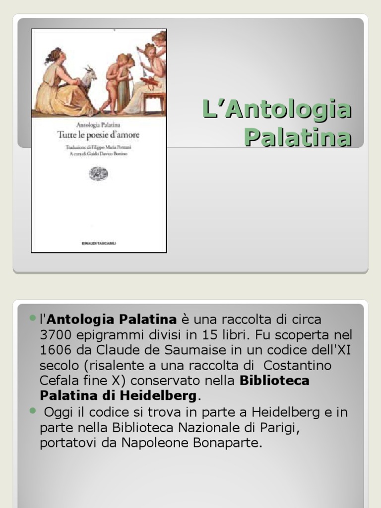 Antologia Palatina | PDF