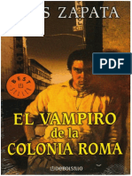 El Vampiro de La Colonia Roma PDF