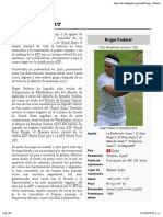 Roger Federer - Wikipedia, La Enciclopedia Libre