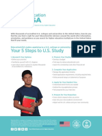 Your 5 Steps To U.S. Study: Educationusa Makes Applying To A U.S. College or University Clear With