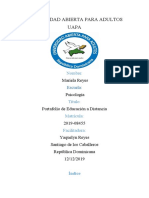 Portafolio Educ. A Dist.