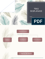 Eksplanasi Teks dan Strukturnya