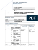 Acuerdo Pedagogico Papeles de Trabajo