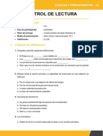 Control de Lectura SIMPRO PDF