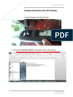 Tutorial Mendownload Data Dari GPS Garmin