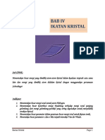 Bab Iv. Ikatan Kristal