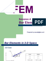 FEM4 Bar Element