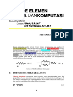 METODE ELEMEN HINGGA DAN KOMPUTASI