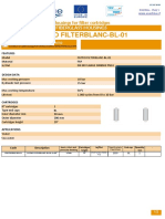 Filtro Filterblanc-Bl-01: Housings For Filter Cartridges
