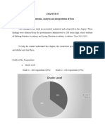 Grade Level: Presentation, Analysis and Interpretation of Data