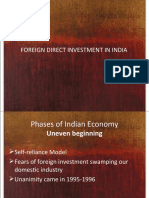 Foreign Direct Investment in India