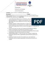 Guía de Ejercicios de Aplicación de Perpetuidad y Periodos de Capitalización PDF