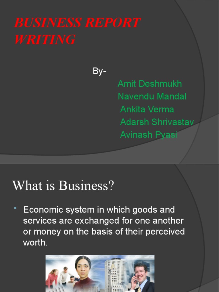 How To Write A Business Report | PDF | Information | Target Audience