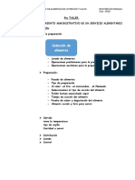 9mo TALLER de Elaboración de Una Guía de Administración de Un Servicio Alimentario