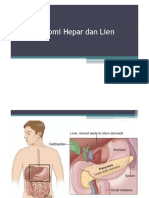 Anatomi Hepar Dan Lien