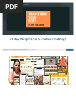 21 Day Weight Loss Challenge