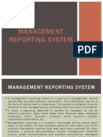 Management Reporting System