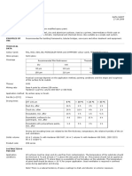 Temacoat SPA 50: Type Suitability Examples of USE Technical Data