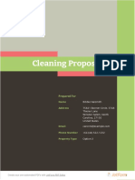 Cleaning Proposal: Prepared For