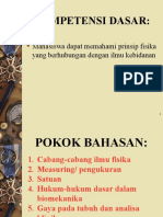 Biomekanika Dalam Keperawatan