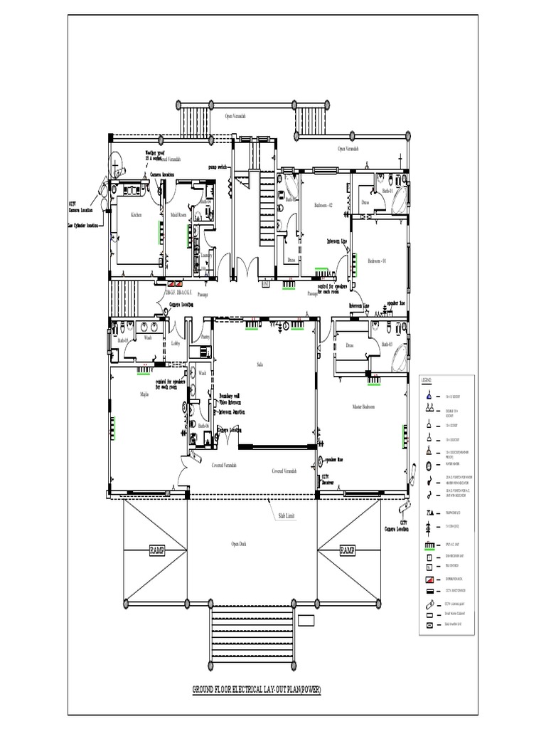 Ground Floor Electrical Layout Plan | PDF | Culture Of Queensland ...