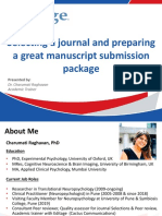 Select A Journal and Submission Package - 6th August 2020 - Charu PDF
