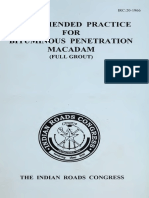 IRC-020-1966-RECCOMMENDED PRACTICE FOR BITUMINOUS PENETRATION MACADAM (FULL GROUT).pdf