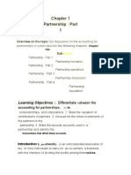 Chapter 1 - Partnership Formation PDF
