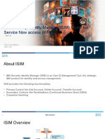 IBM Security Identity Manager (ISIM) Guide For Service Now Access (WPP)