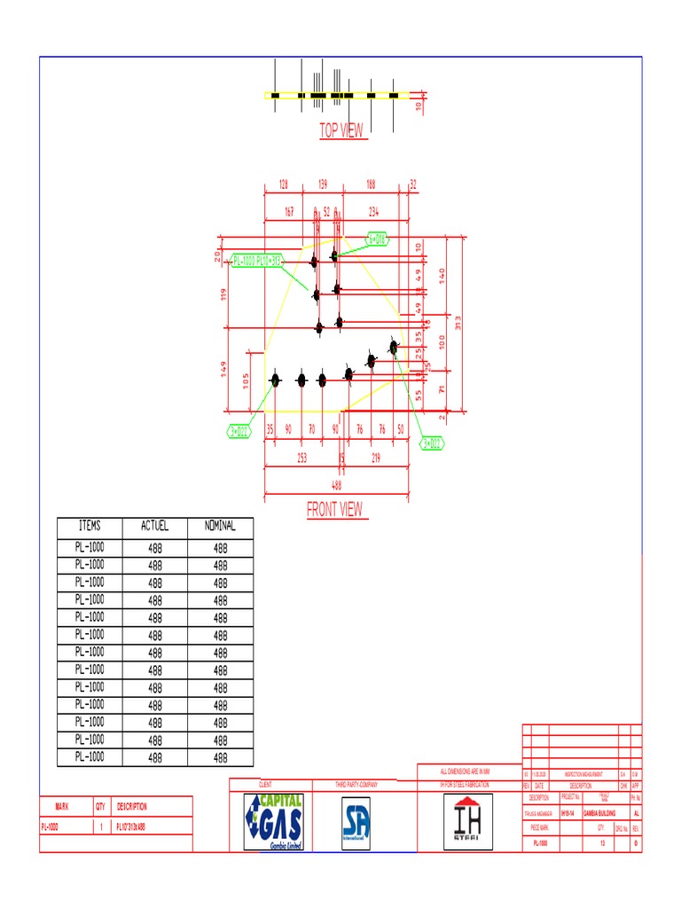 Tekla Structures Gambia Building Details | PDF