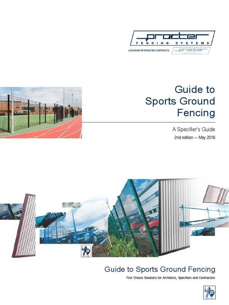 Guide To Sports Ground Fencing | PDF