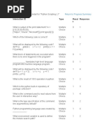 Interaction ID Type Resul T Response: Return To Progress Summary