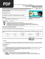 Module 1 - Grade 11 - Oral Communication