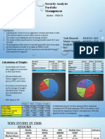 Security Analysis Portfolio Management: Sector - FMCG