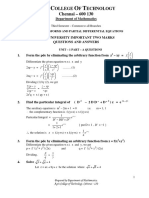 Ma6351-Tpde - Anna University Important Two Marks