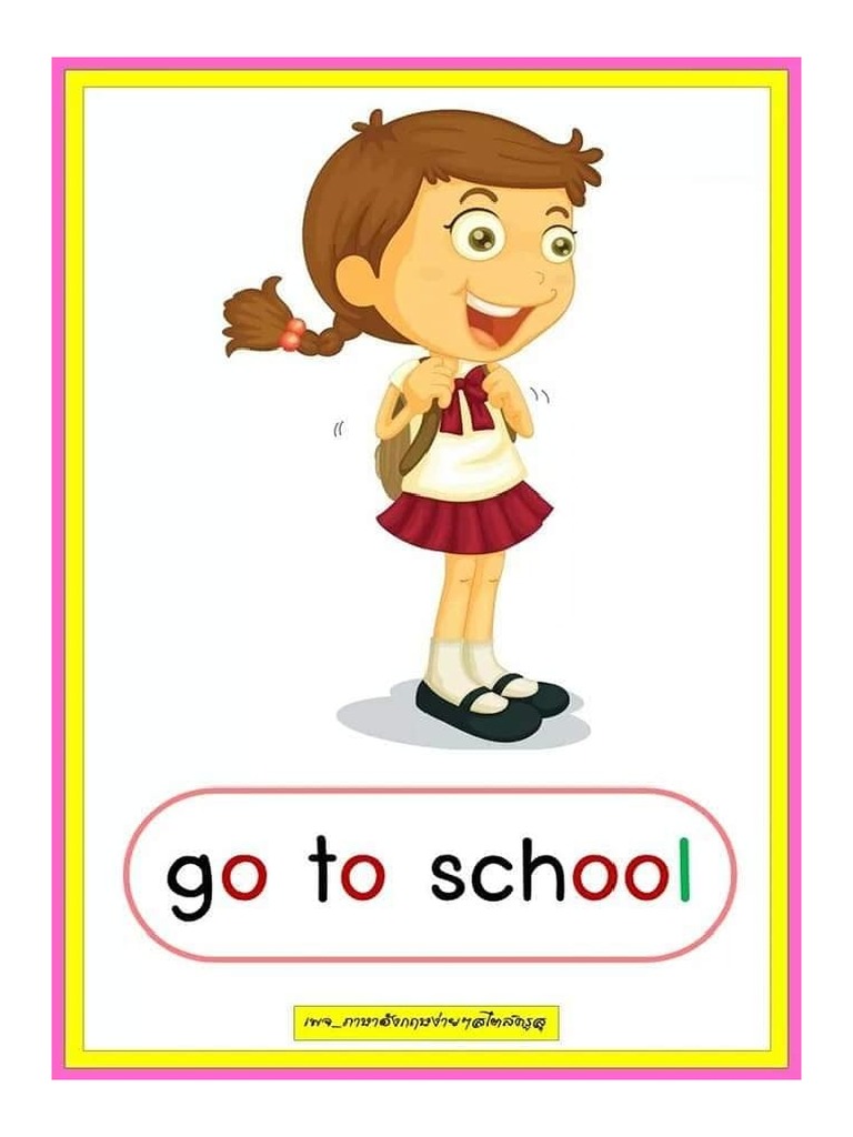 Daily Routine Flashcard PDF | PDF