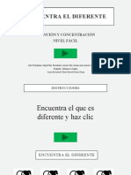 Atencion y Concentracion Encuentra El Diferente Nivel Facil