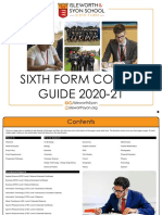 Sixth Form Course Guide 2020-21 (High Quality)