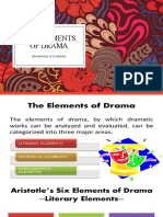 The Elements of Drama: Introduction To Literature