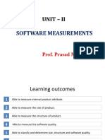 Unit - Ii: Software Measurements